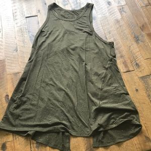 Lululemon tie-back tank